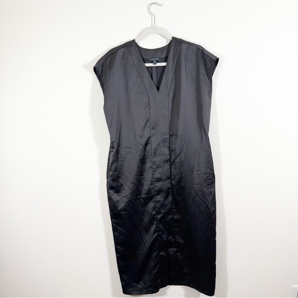 Universal Standard Levana Kaftan Dress Satin Size 6-8 - Picture 5 of 9
